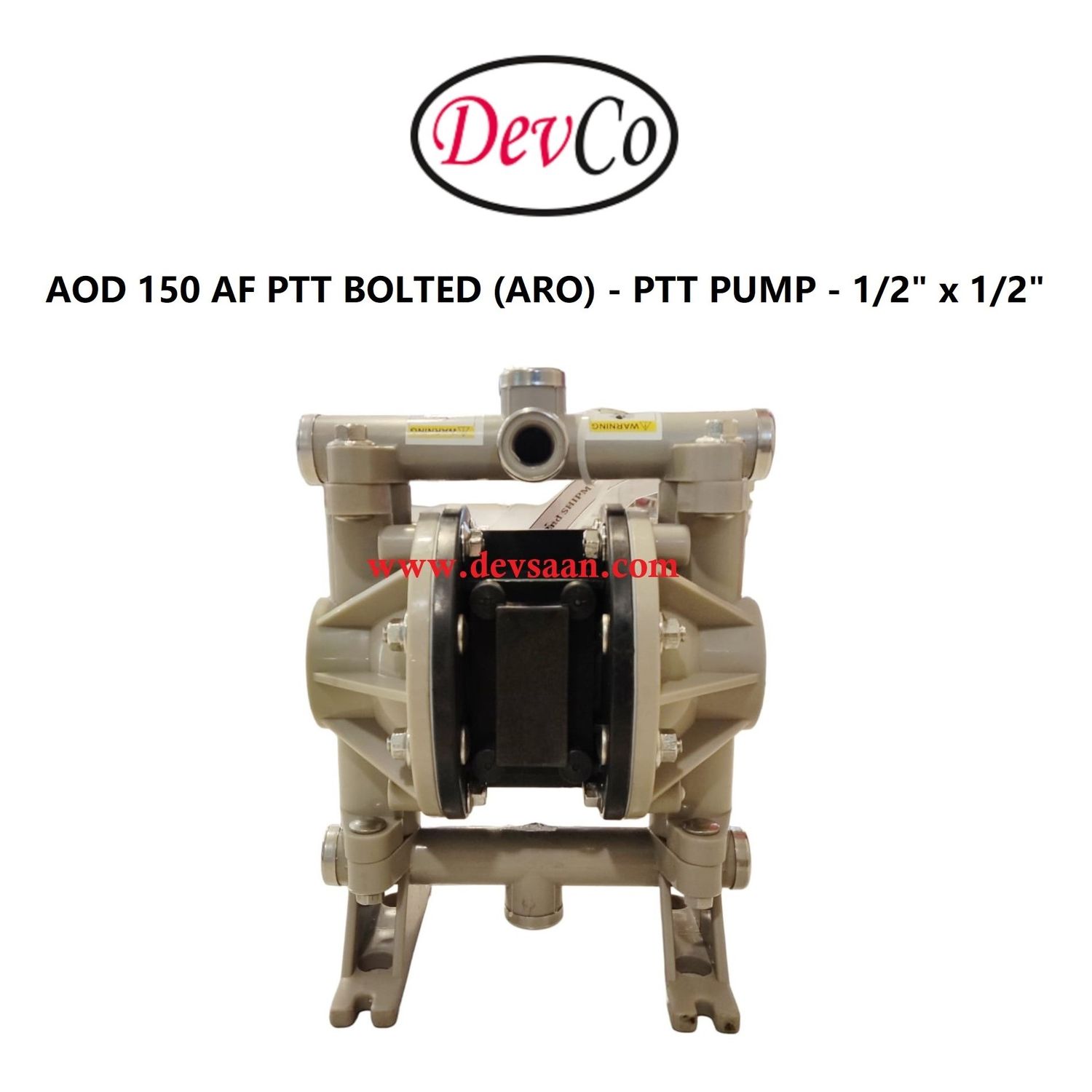 ARO OEM Diaphragm Pump AOD 150 AF PTT Pompa Diafragma Devco 1/2"