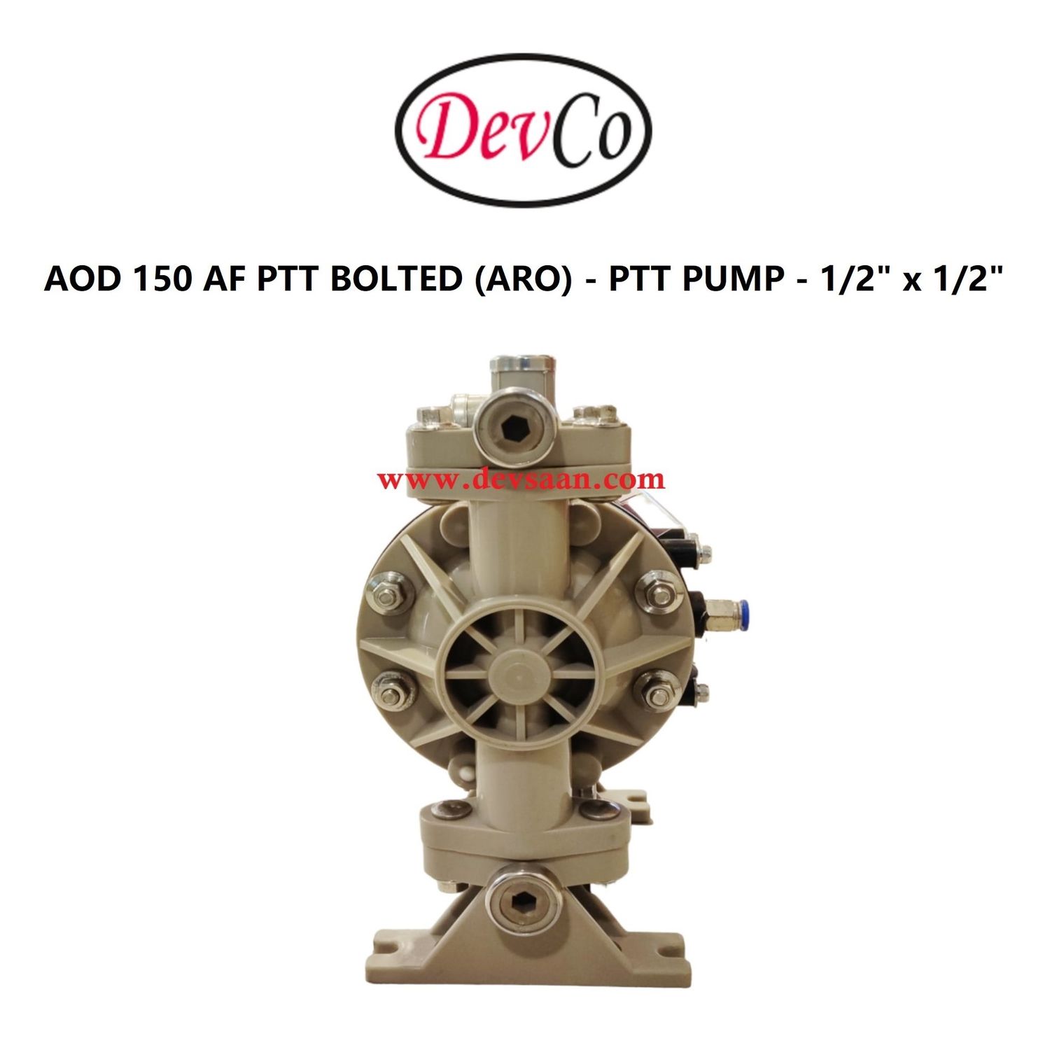ARO OEM Diaphragm Pump AOD 150 AF PTT Pompa Diafragma Devco 1/2"