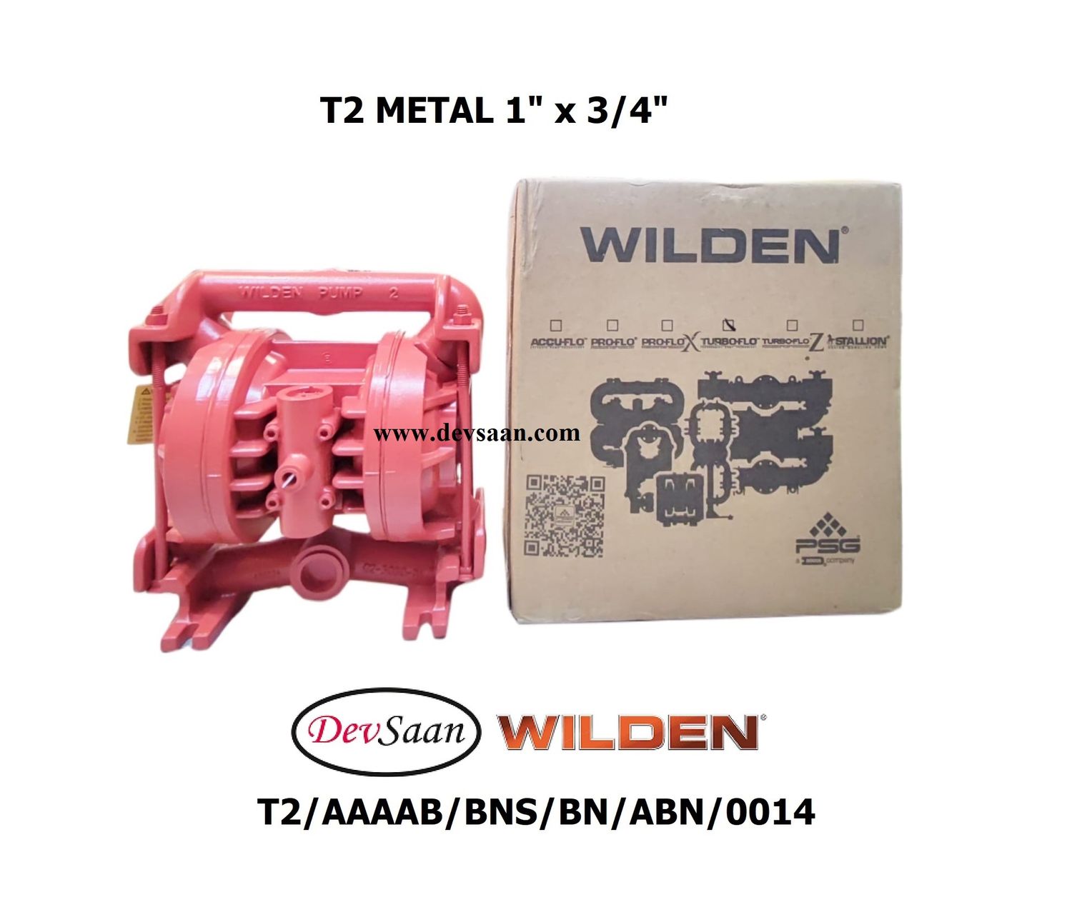 Diaphragm Pump T2 ALB Pompa Diafragma Wilden 1"