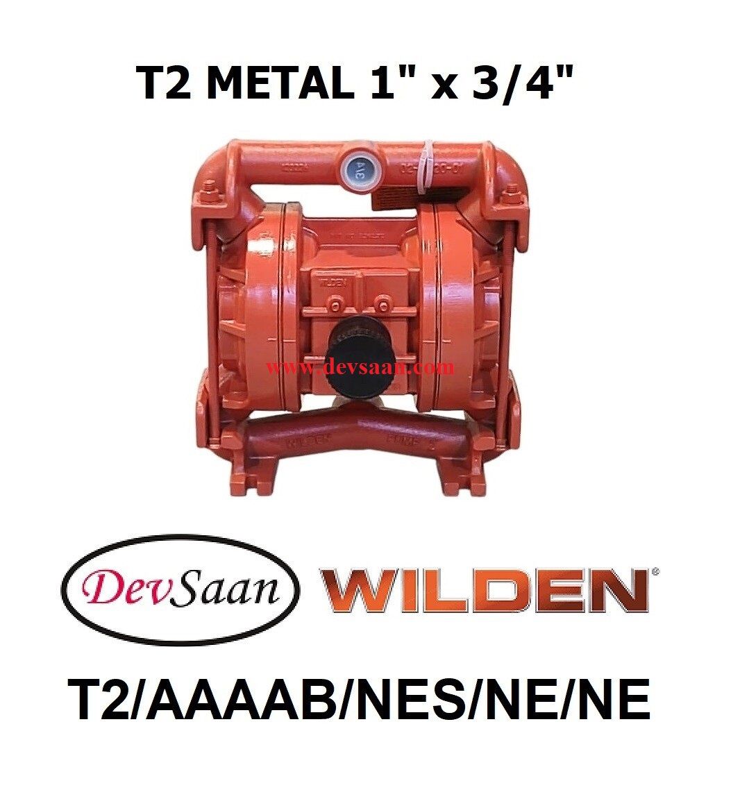 Diaphragm Pump T2 ALN Pompa Diafragma Wilden 1"