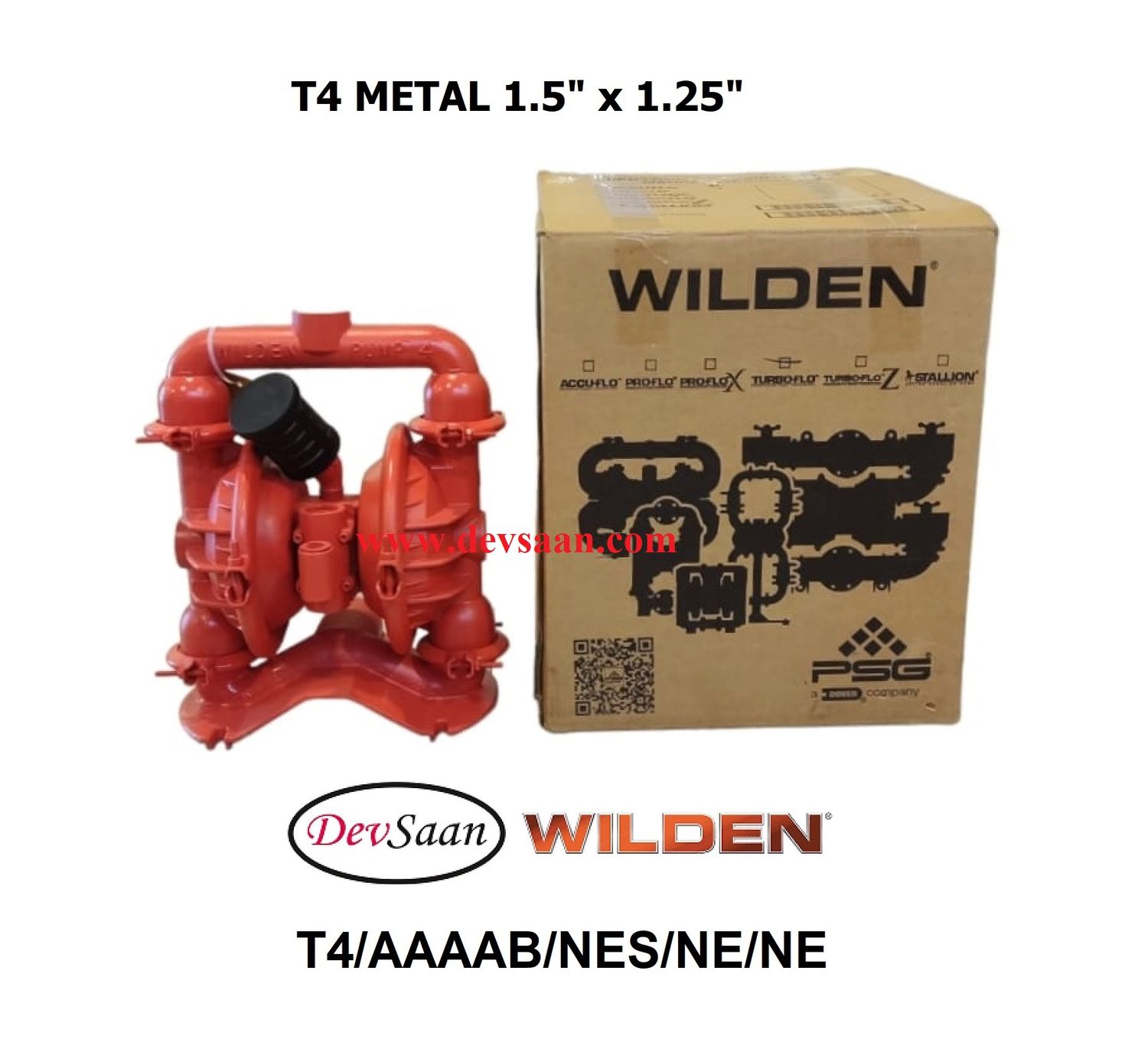 Diaphragm Pump T4 ALN Pompa Diafragma Wilden 1,5"