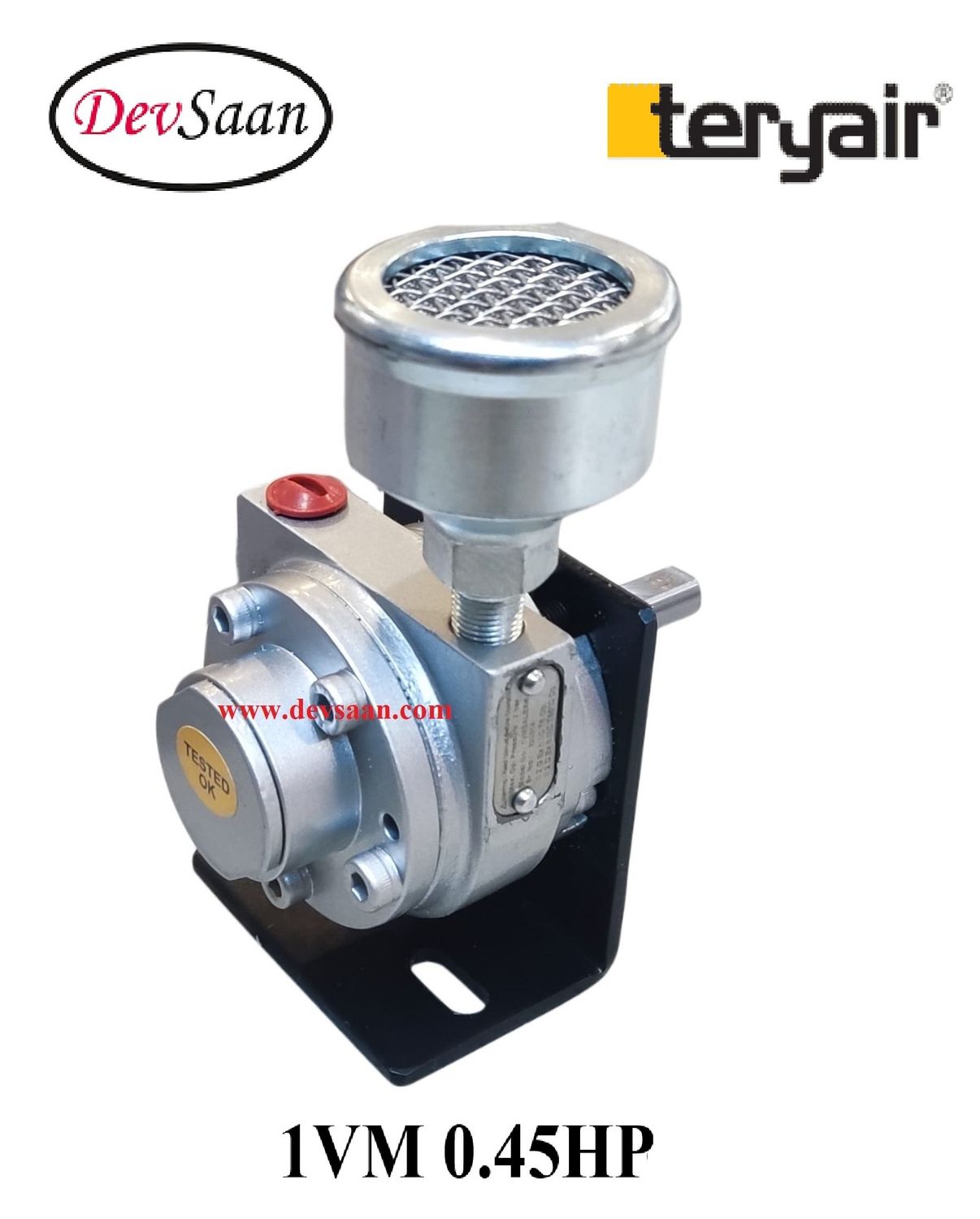 Vane Air Motor 1VM 0.45 Hp