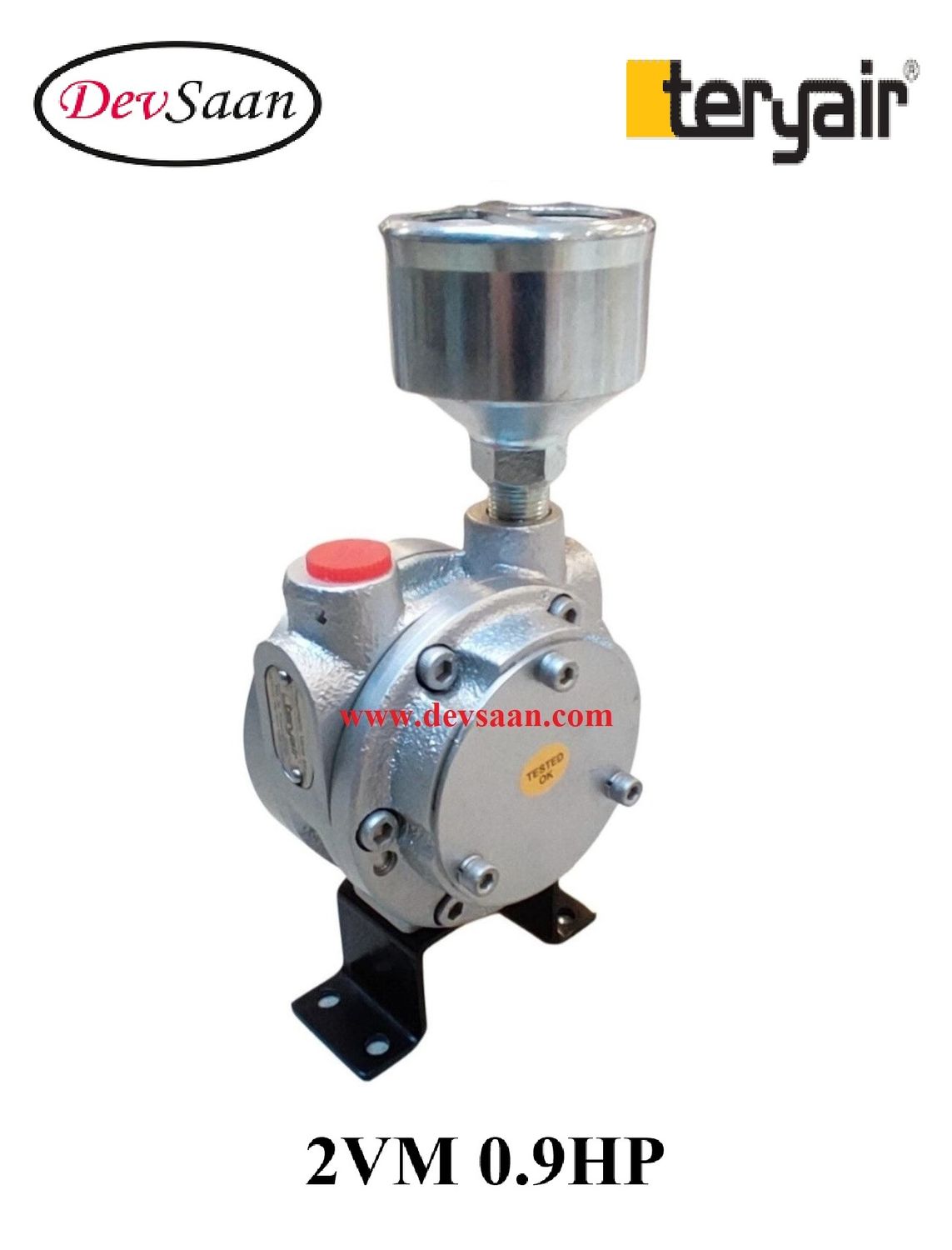 Vane Air Motor 2VM 0.9 Hp