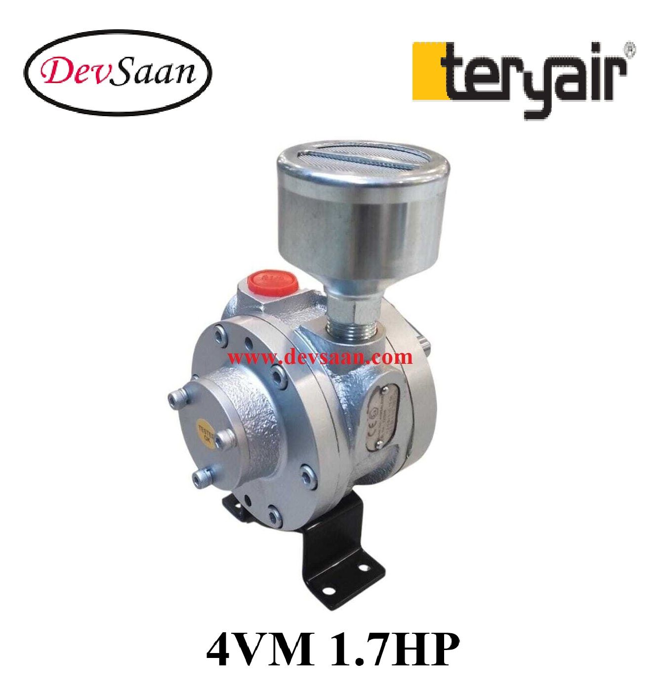 Vane Air Motor 4VM 1.7 Hp