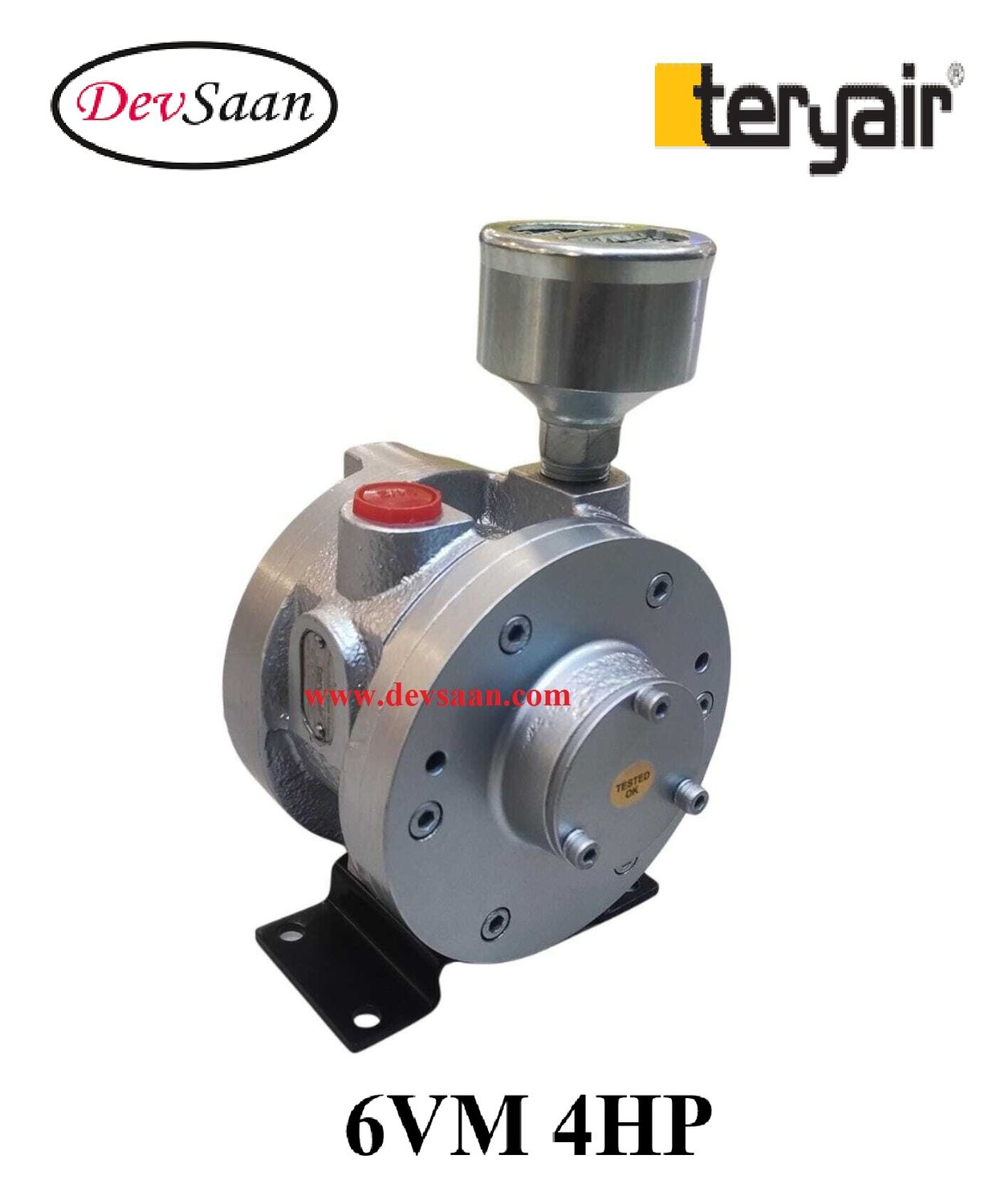 Vane Air Motor 6VM 4 Hp