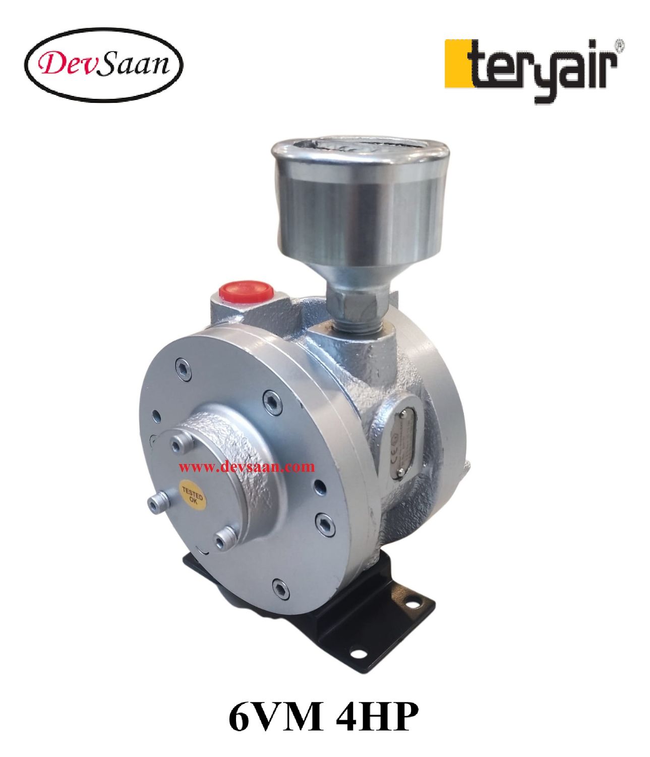 Vane Air Motor 6VM 4 Hp