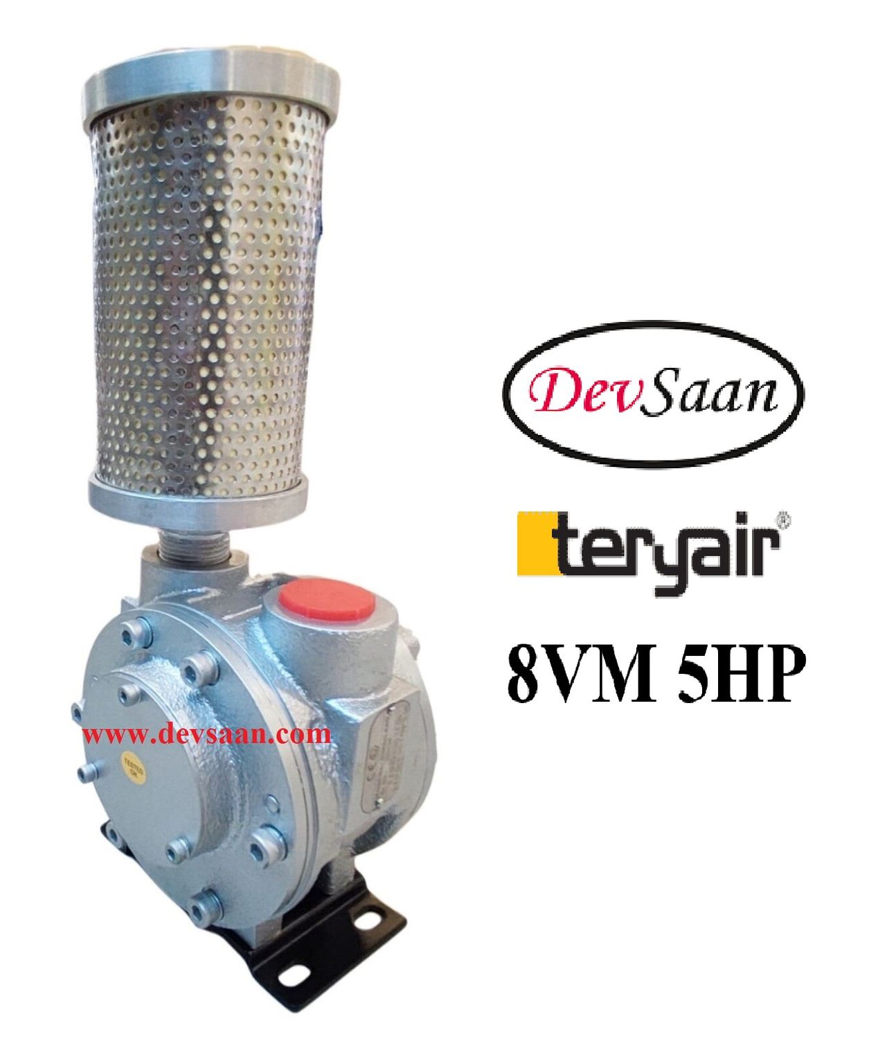 Vane Air Motor 8VM 5 Hp