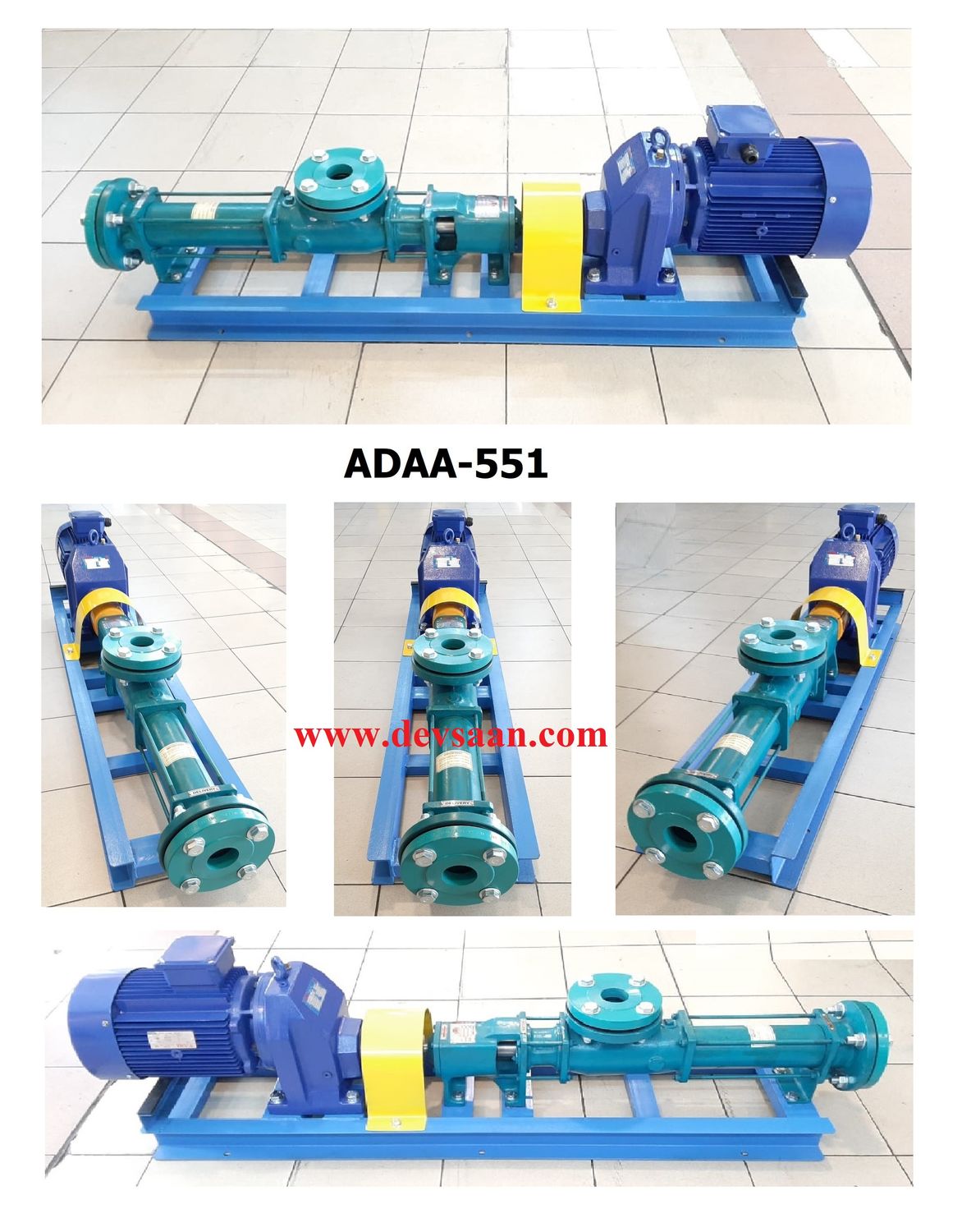 Pompa Ulir ADAA 551 Screw Pump