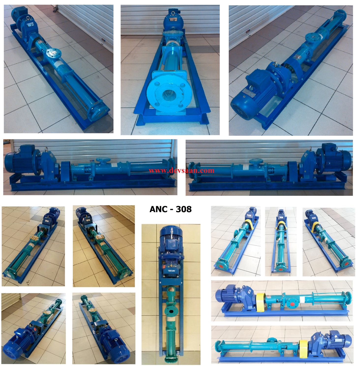 Pompa Ulir ANC 308 Double stage Screw Pump