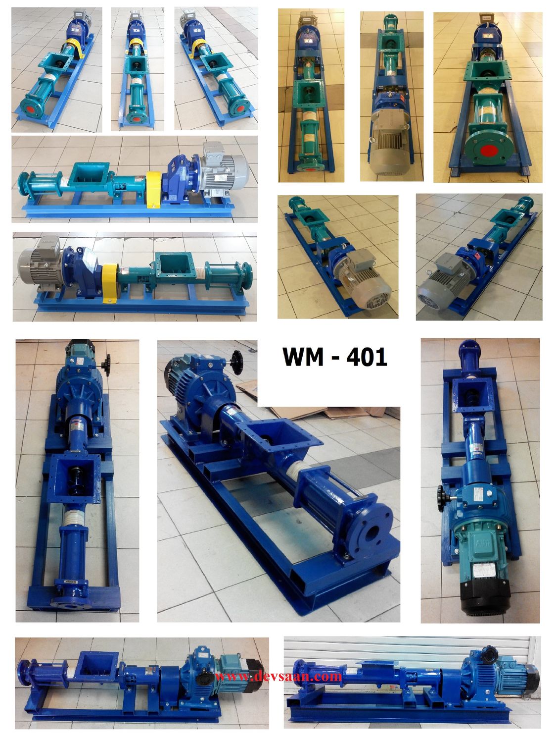 Pompa Ulir WM 401 Screw Pump