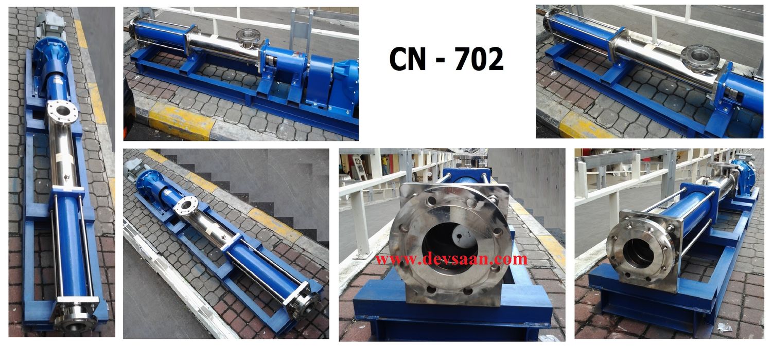 Pompa Ulir CN 702 Double Stage Screw Pump