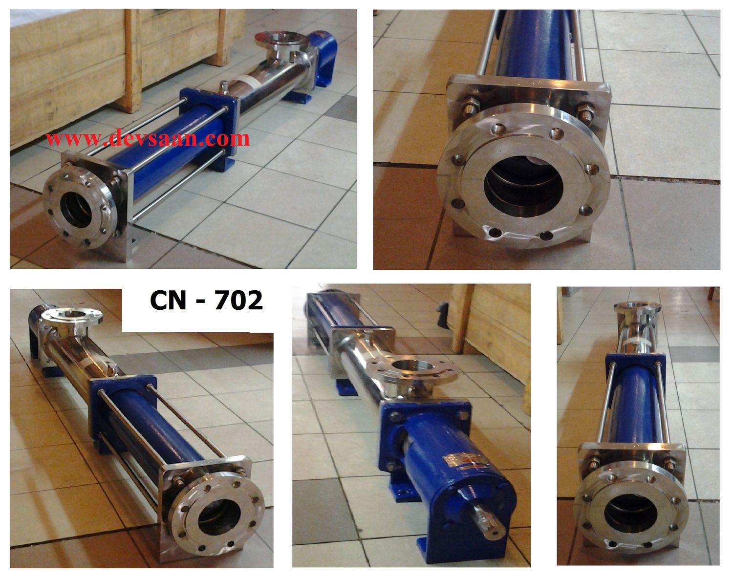 Pompa Ulir CN 702 Double Stage Screw Pump