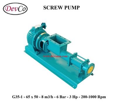 Pompa Ulir G35-1 Screw Pump - 65mm x 50mm