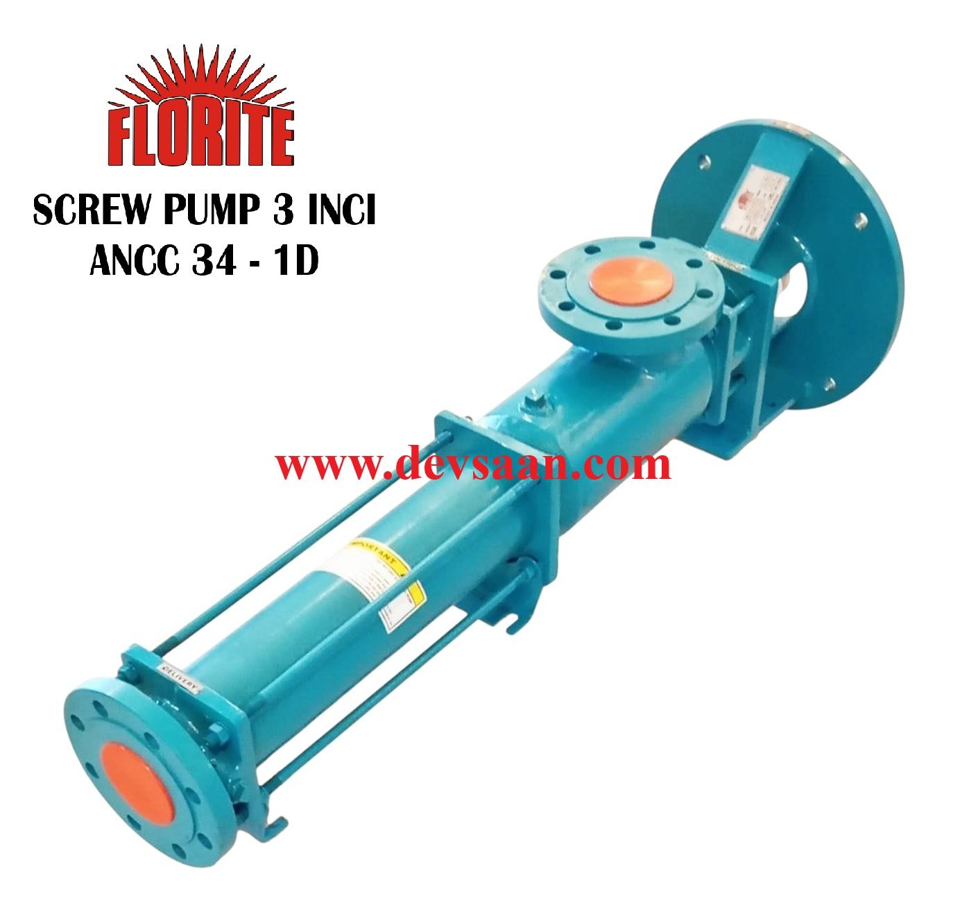 Pompa Ulir ANCC 34-1D Screw Pump 3"