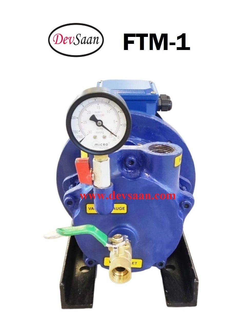 Pompa Vakum Monoblok FTM-1 Liquid Ring Vacuum Pump