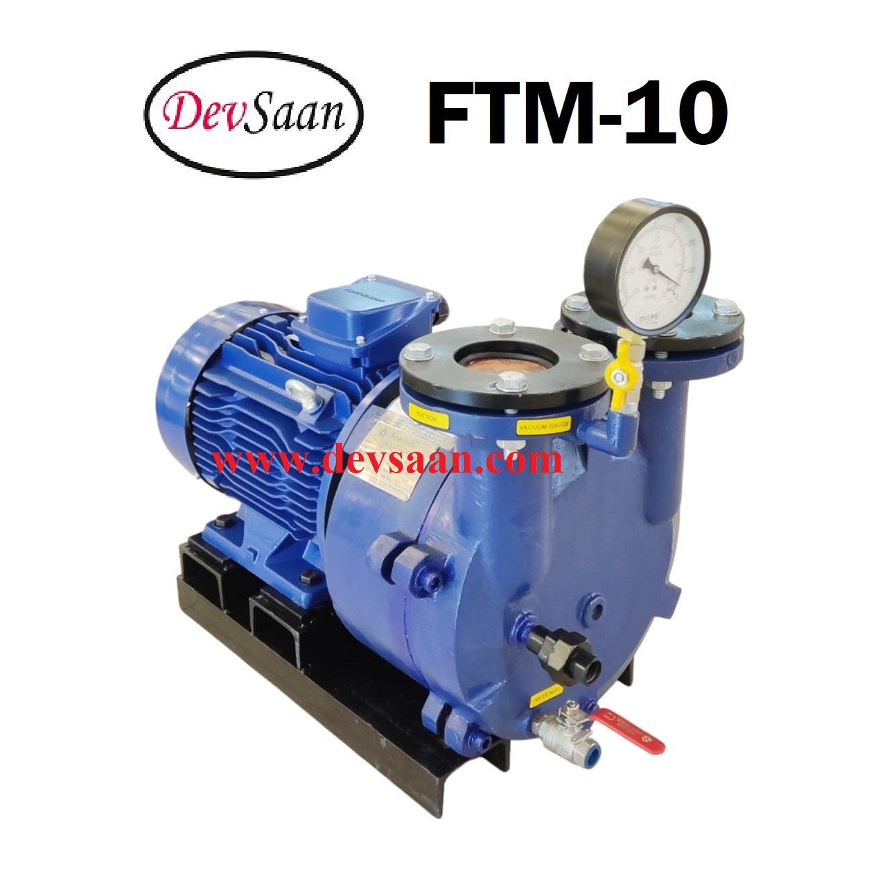 Pompa Vakum Monoblok FTM-10 Liquid Ring Vacuum Pump