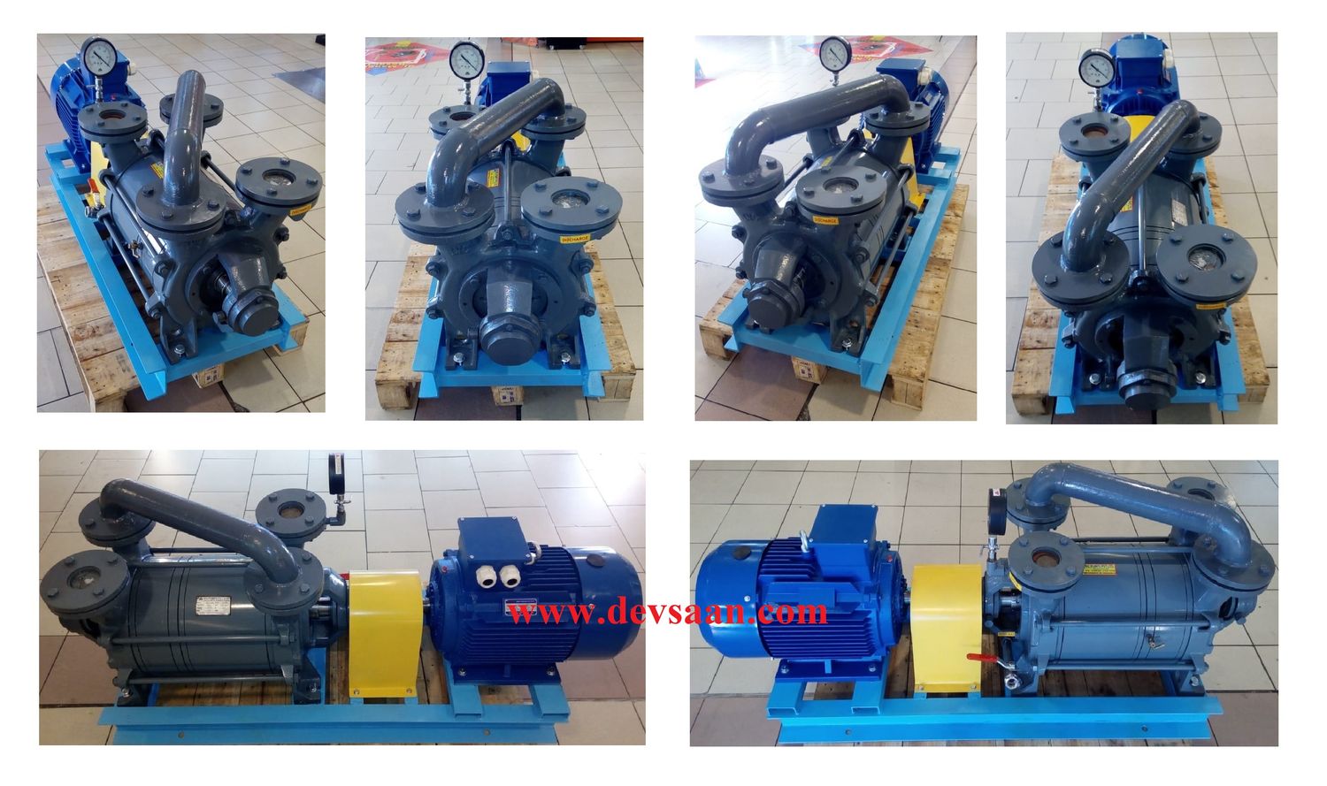 Pompa Vakum FTT-20 Two Stage Liquid Ring Vacuum Pump
