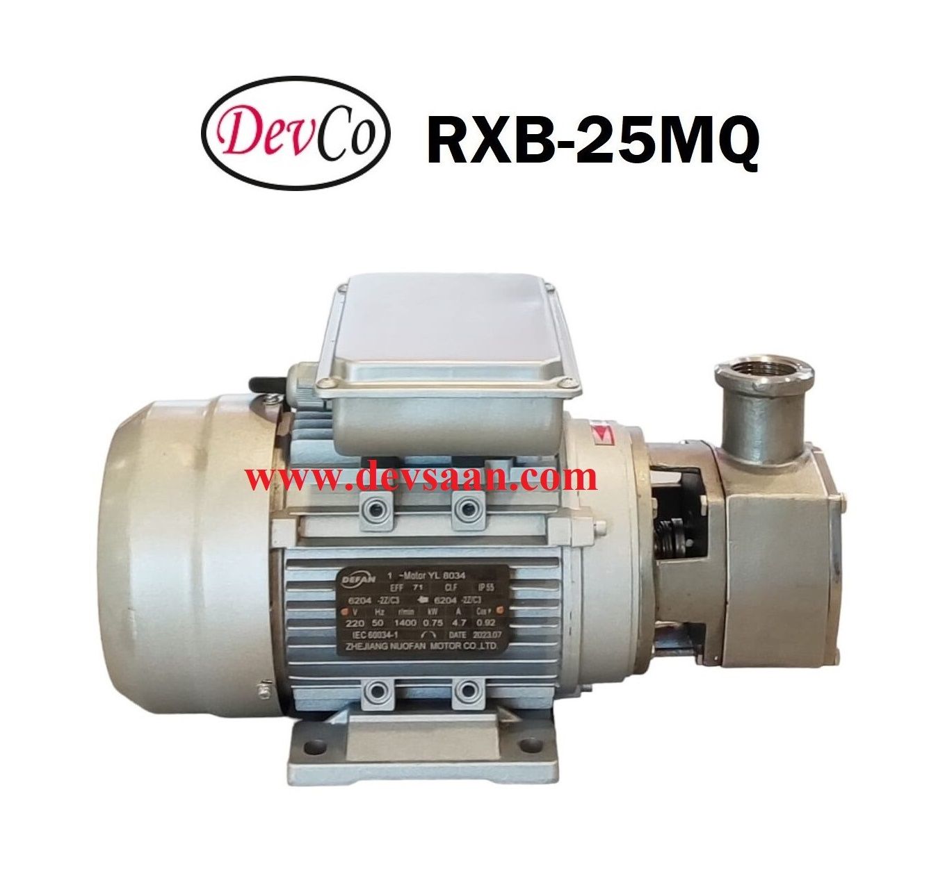 Flexible Impeller Pump SS-304 RXB-25MQ Pompa Impeler Karet