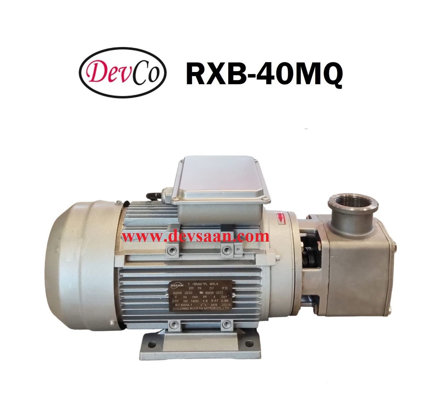 Flexible Impeller Pump SS-304 RXB-40MQ Pompa Impeler Karet