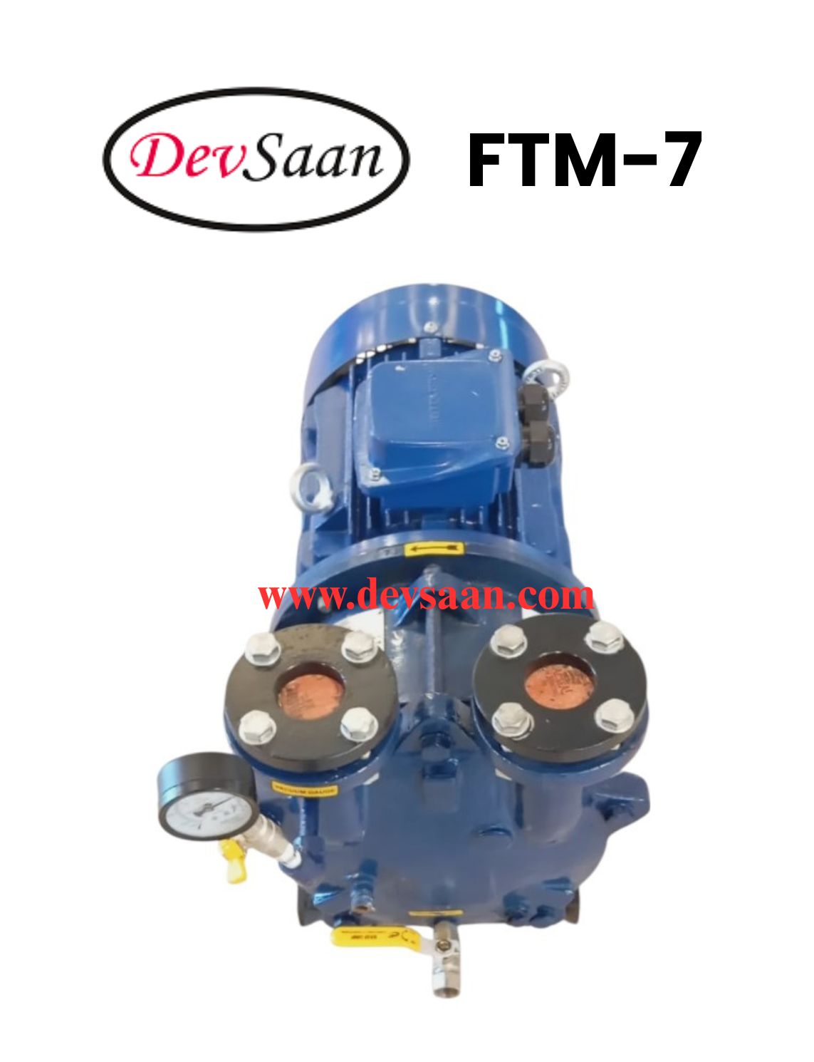 Pompa Vakum Monoblok FTM-7 Liquid Ring Vacuum Pump