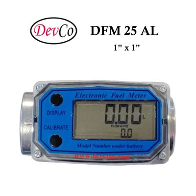 DFM 25 AL Aluminium Gear Flow Meter