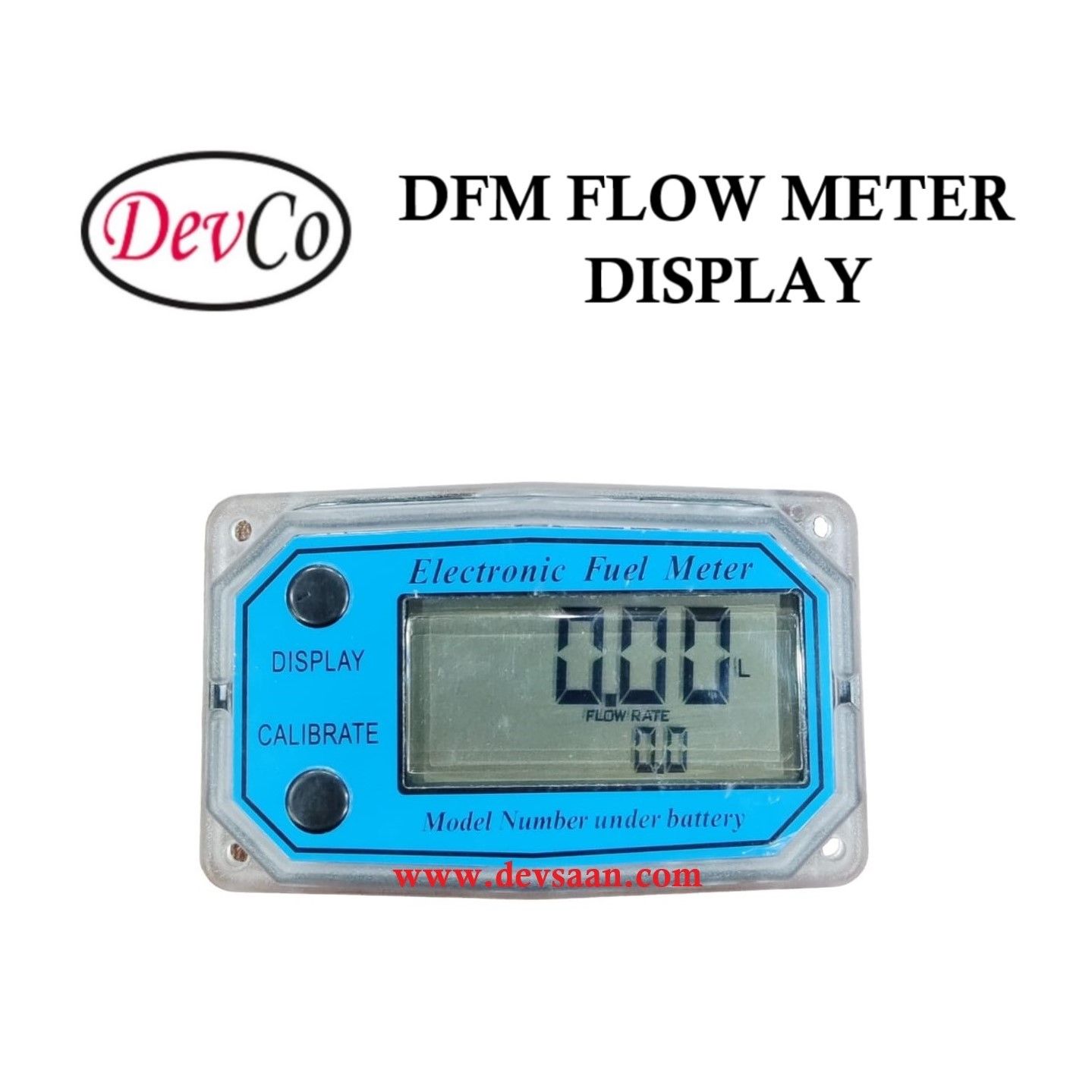DFM 50 AL Aluminium Gear Flow Meter