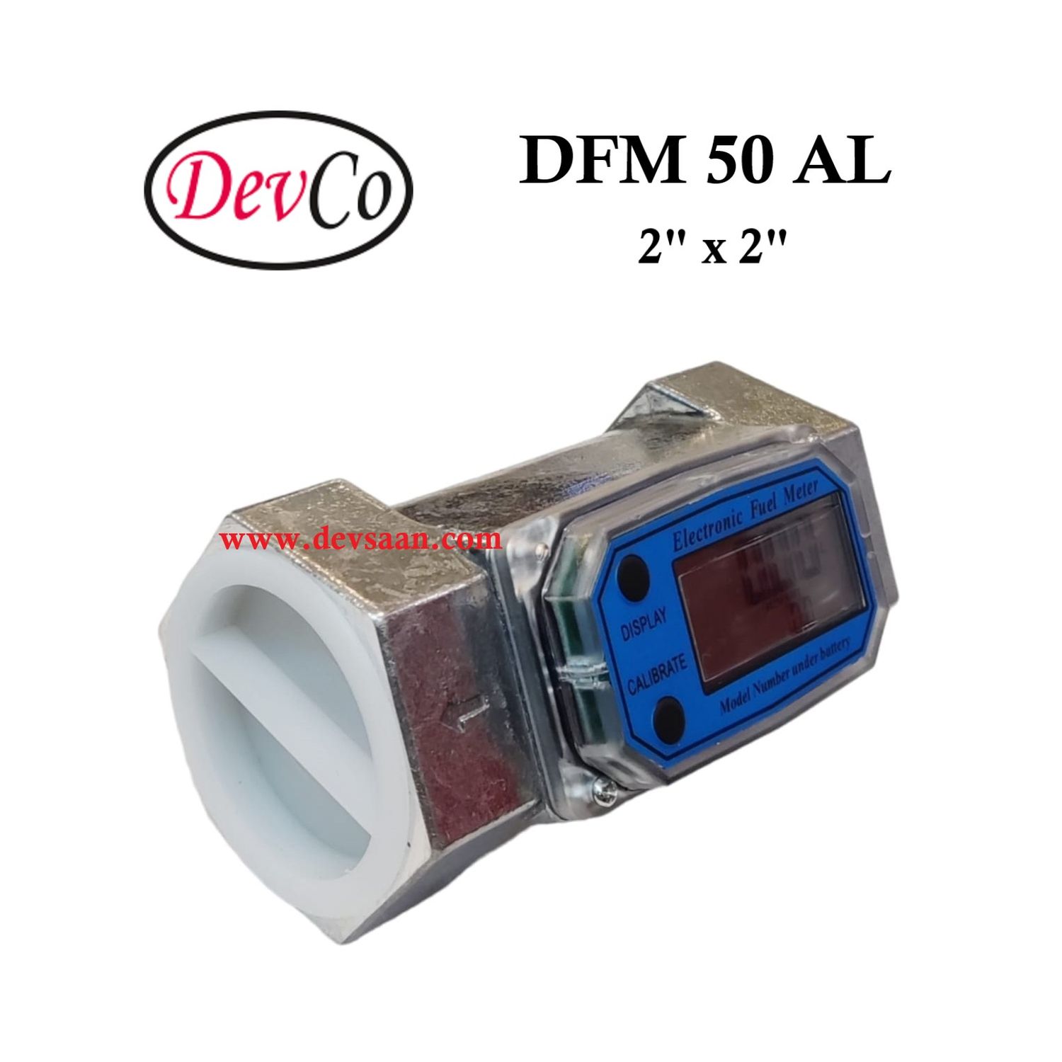 DFM 50 AL Aluminium Gear Flow Meter