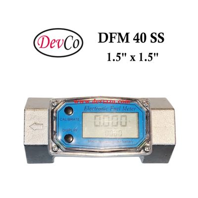 DFM 40 SS SS-304 Gear Flow Meter