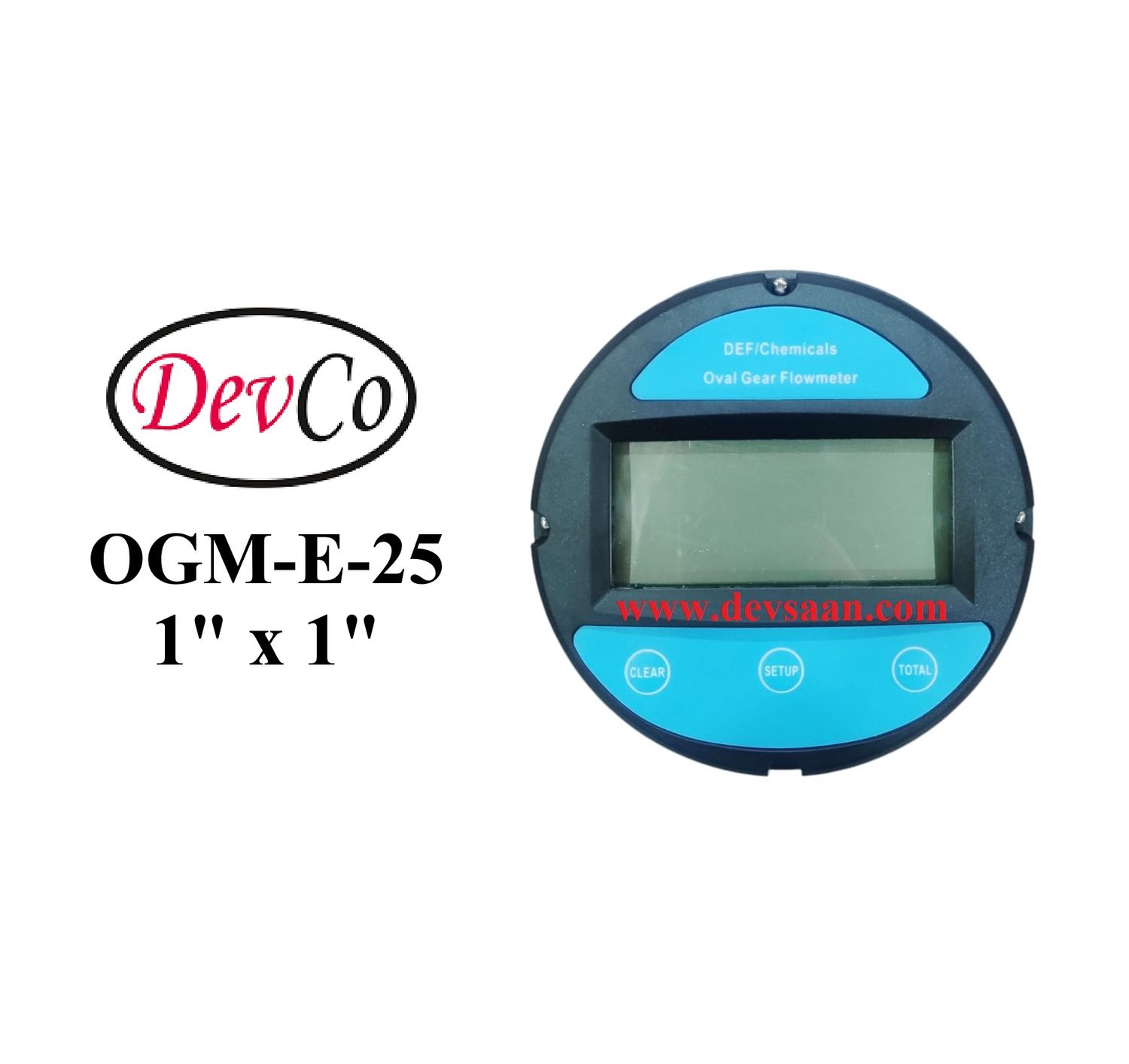 OGM-E-25 Aluminium Digital Electronic Flow Meter