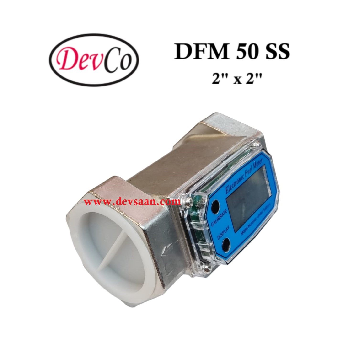 DFM 50 SS SS-304 Gear Flow Meter