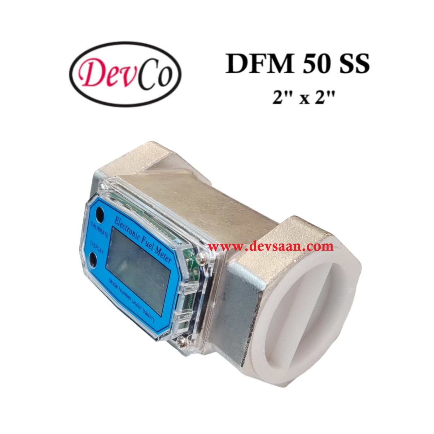 DFM 50 SS SS-304 Gear Flow Meter
