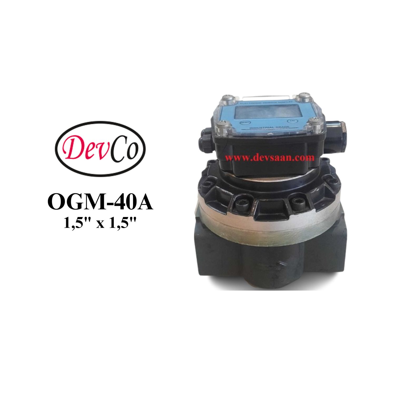 OGM-40a Aluminium Digital Electronic Flow Meter