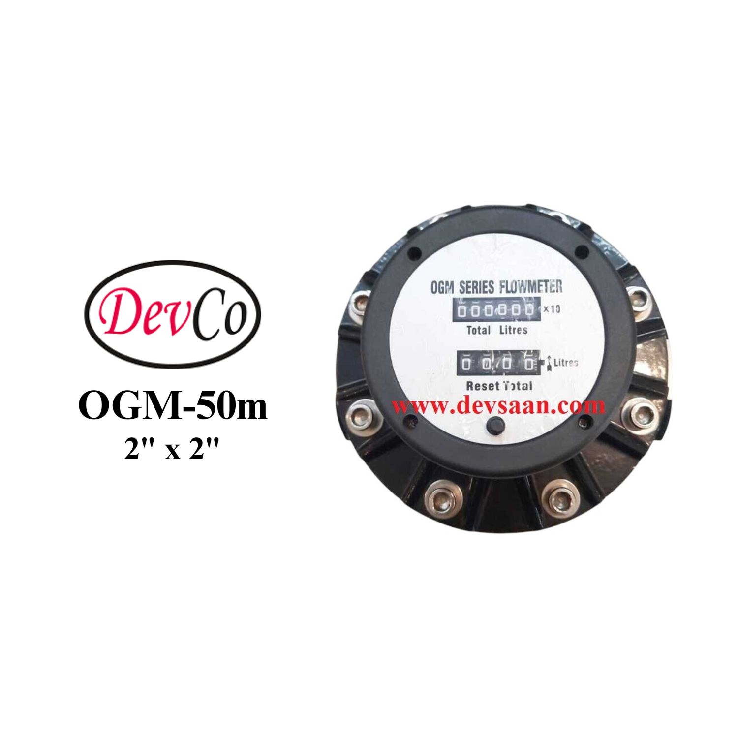OGM-50m Aluminium Analog Flow Meter