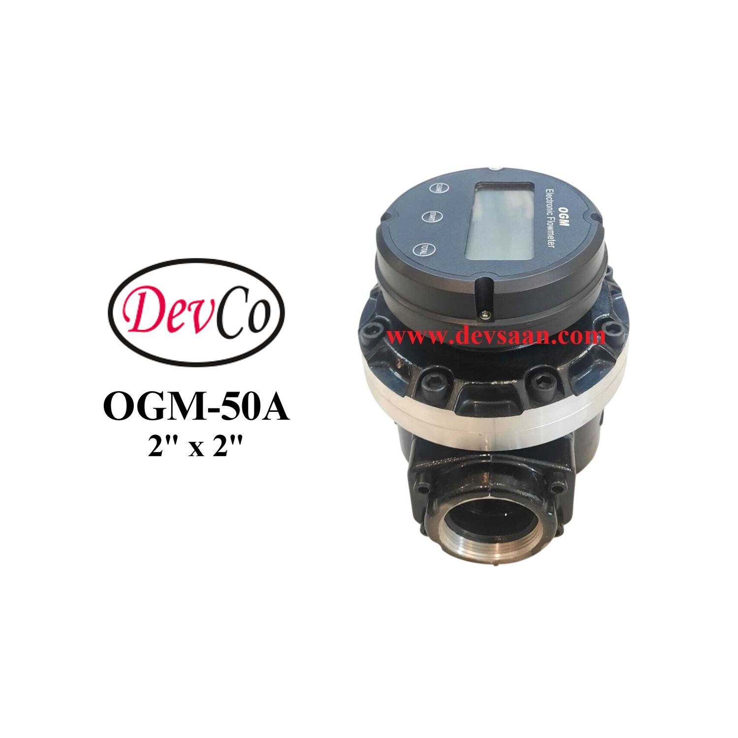OGM-50a Aluminium Digital Electronic Flow Meter