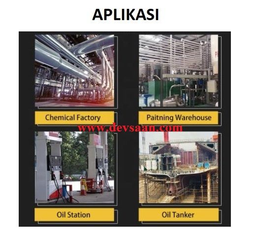 Kipas Angin Pneumatik Ex-proof 12" - BTF-II-30 - IMPA 59 14 25