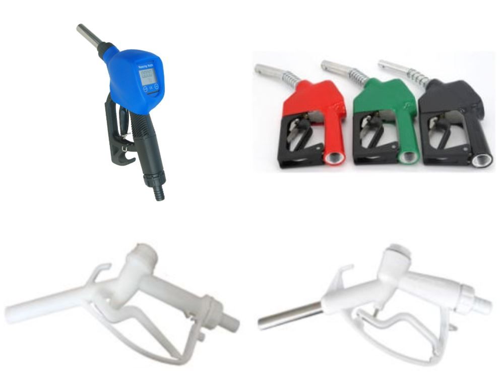 LB03 MANUAL NOZZLE WITH PP SPOUT - 3/4" - 45 Lpm - PP