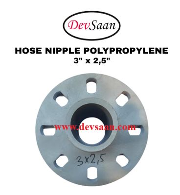 Hose Nipple Polypropylene 3" x 2,5"