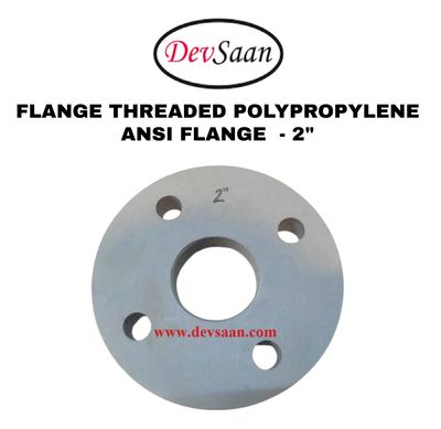 Flange Threaded Polypropylene 2"