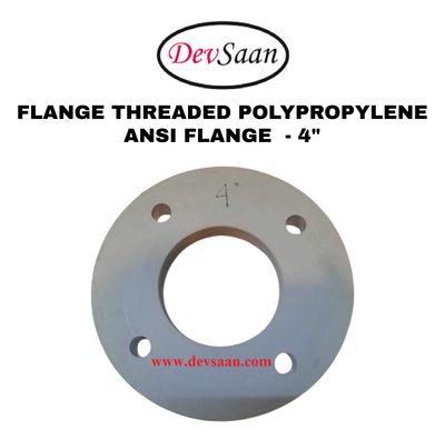 Flange Threaded Polypropylene 4"