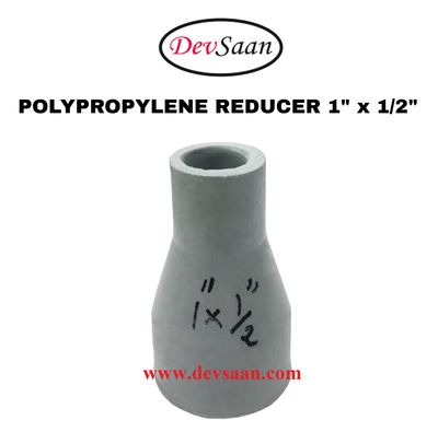 Polypropylene Reducer 1" x 1/2"