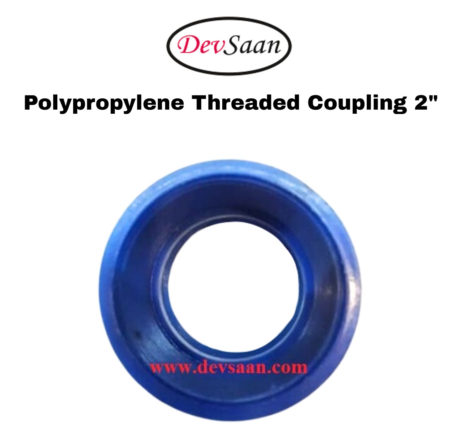 Polypropylene Threaded Coupling 2"