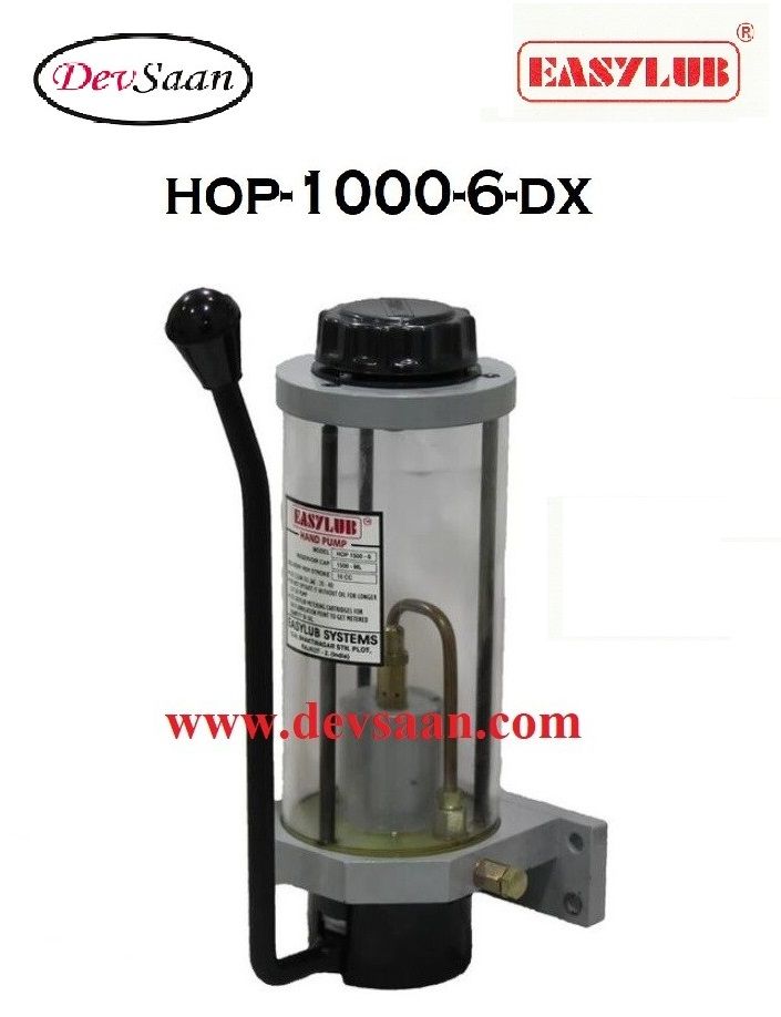 Lubrication Oil Pump HOP-1000-6-DX Pompa Oli Manual