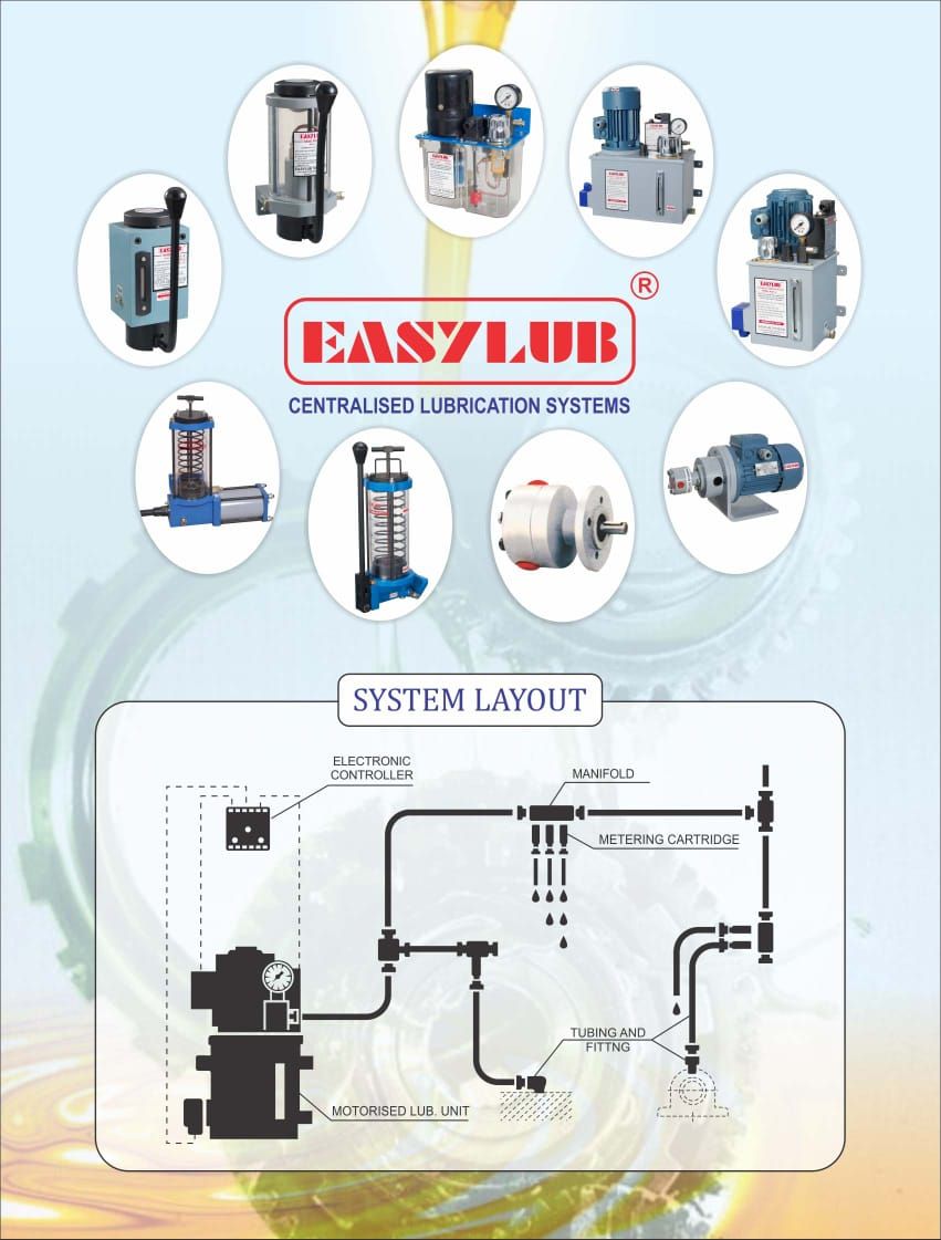 Lubrication Motorized Unit ALUS-2700-DX Pompa Pelumasan Otomatis