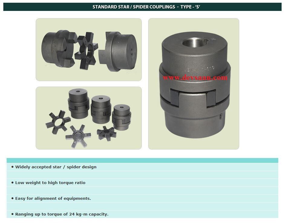 Jaw Coupling S 225 Flex-C Max Bore 65 mm