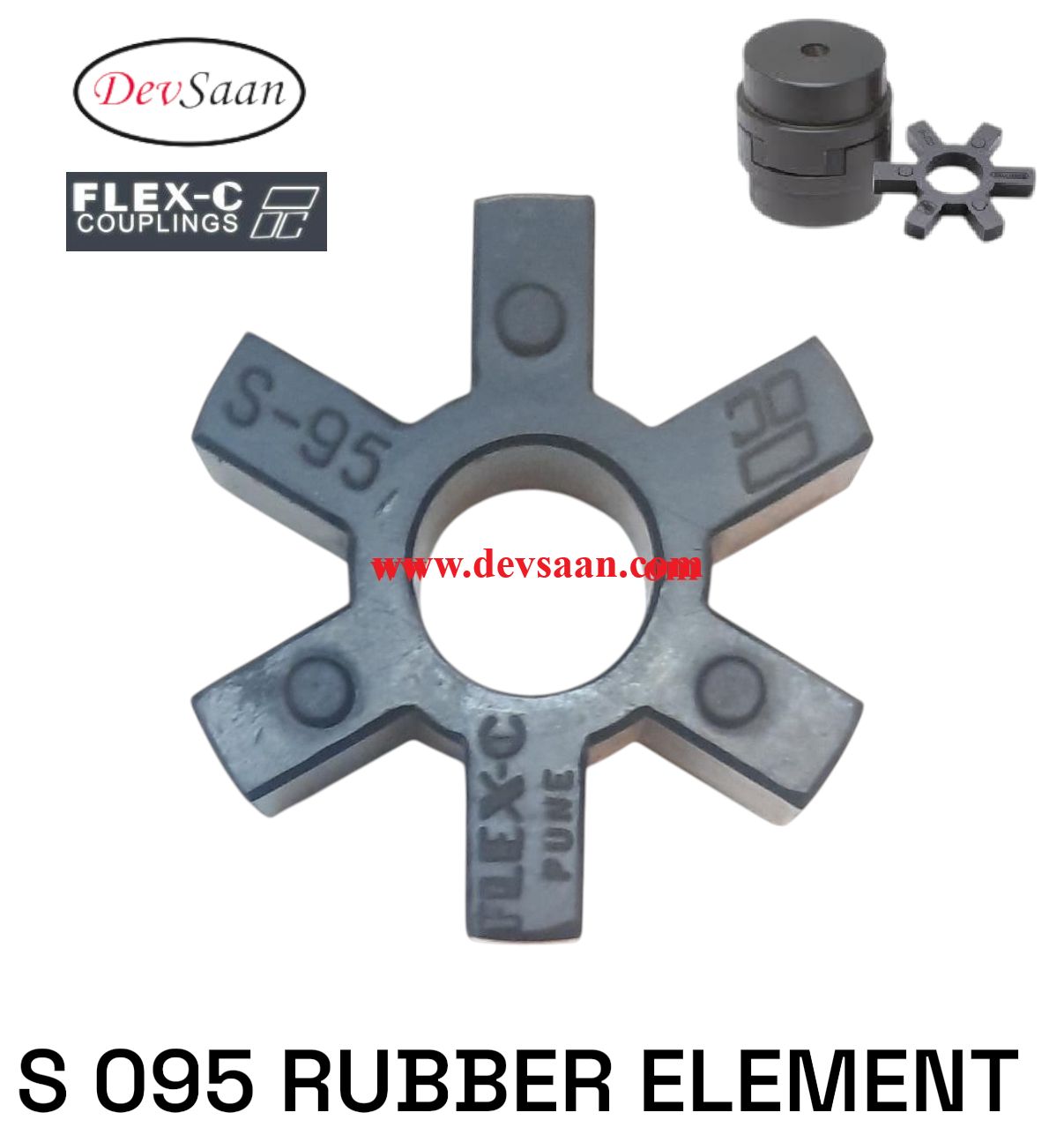 Coupling Rubber Element S 095 Flex-C