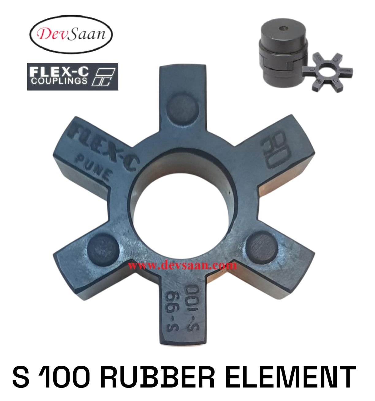 Coupling Rubber Element S 100 Flex-C