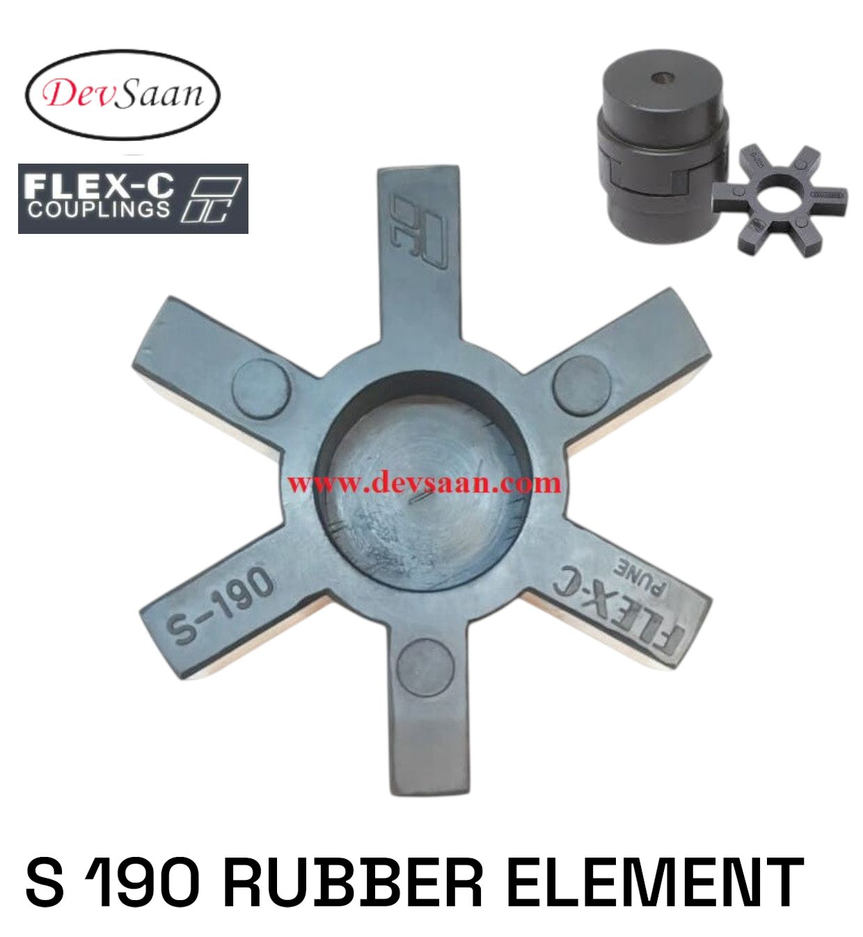 Coupling Rubber Element S 190 Flex-C