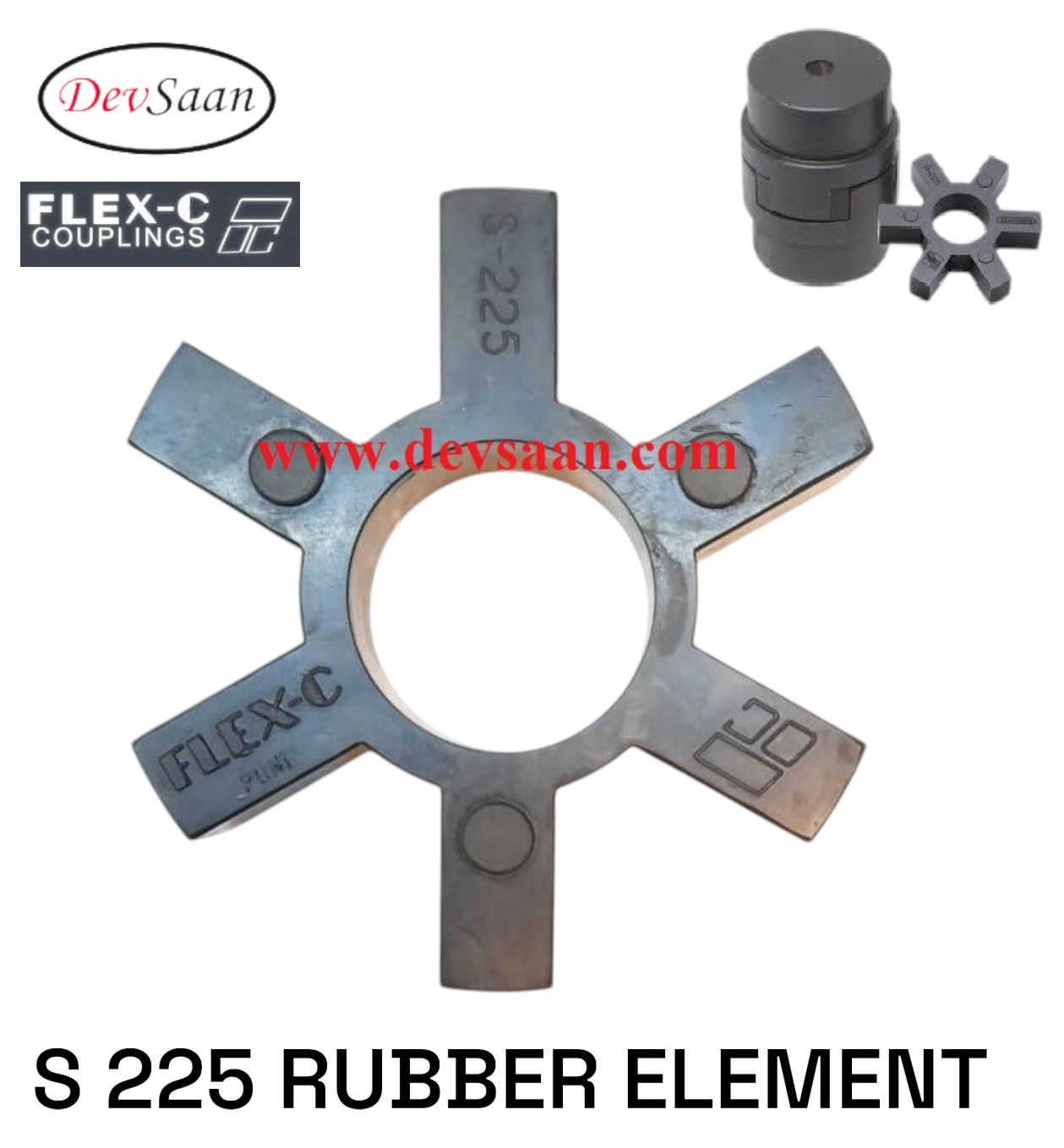 Coupling Rubber Element S 225 Flex-C