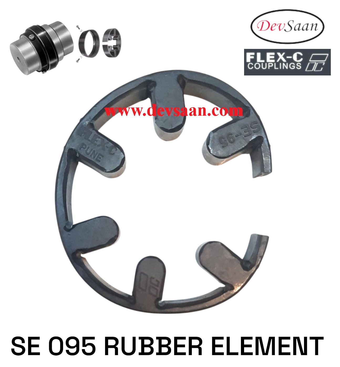 Coupling Rubber Element SE 095 Flex-C