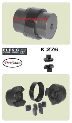 Cushion Pad Coupling K 276 Flex-C Max Bore 75 mm